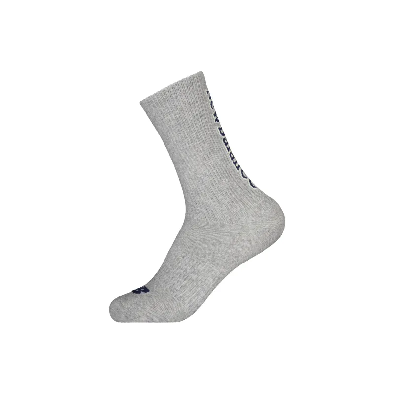 New Balance Mid Calf Socks Unisex 1 Pack Gray-0