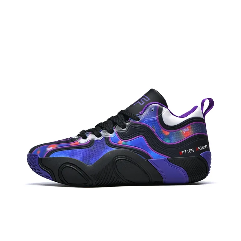 Motion Armor Abrasion Resistant Coverage Low Top Basketball Shoes Unisex-0