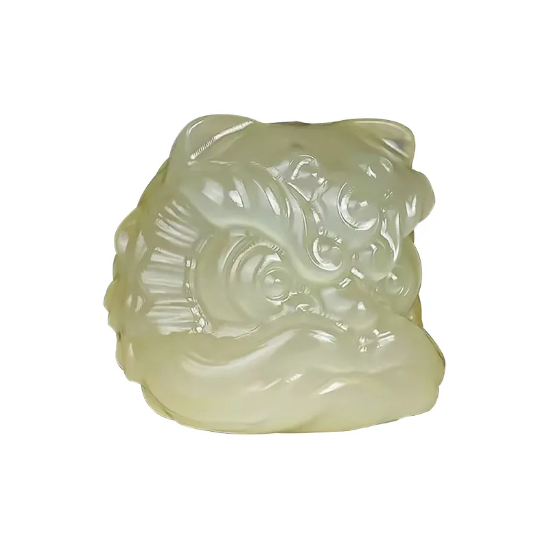 Tang Zhi Shetai Jade Ornaments Unisex-0