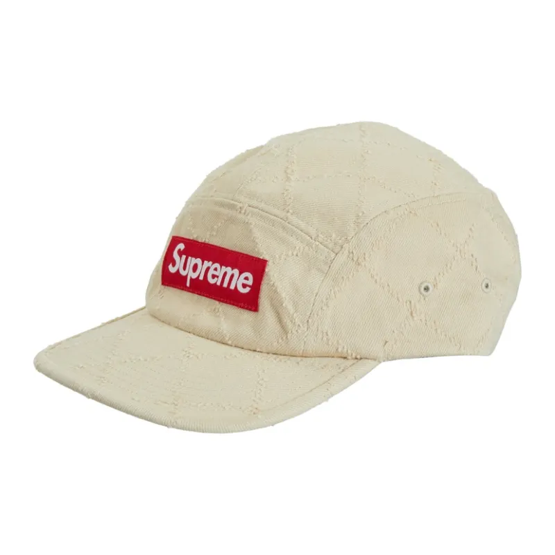 Supreme Punched Denim Camp Cap-2