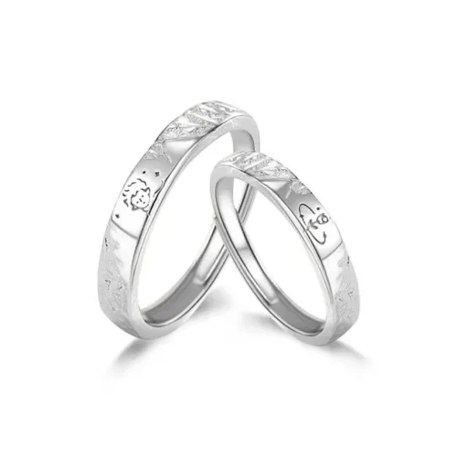 QIANCHANG S999 Fine Silver Rings Unisex