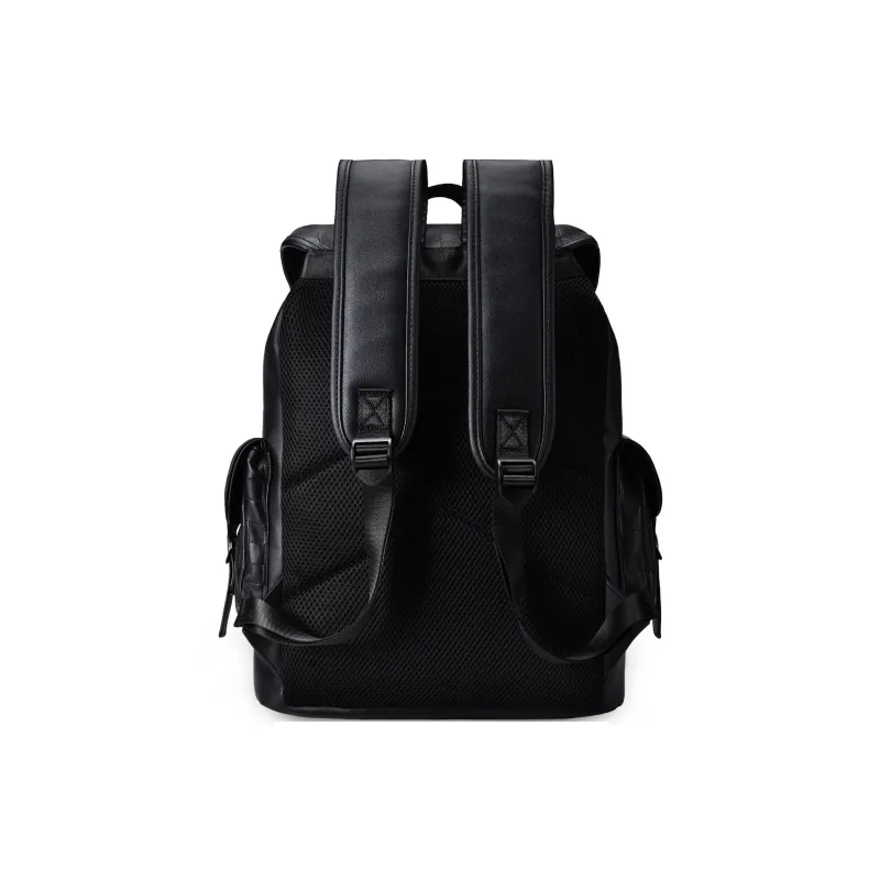 ONRF PVC Backpacks Backpack Large Size Unisex Black-3
