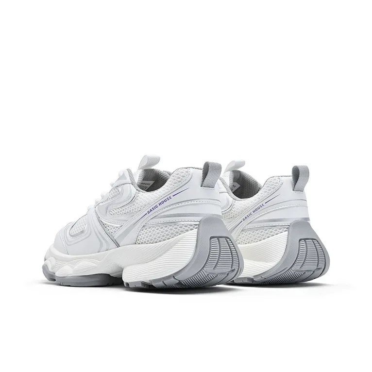 BASIC HOUSE Hundred Houses Good Future Xingji Collection Xingji Route Low-Top Chunky Sneakers Women's Beige-2