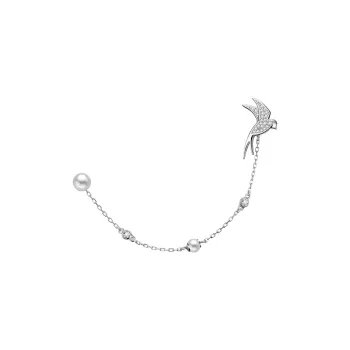 BABYBEI Shell Beads Are Combined With Cubic Zirconia Brooches Women's