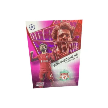 Topps Champions League Stadium Rare Card Egypt Liverpool Salah 150 Pcs Player Card Card Pass Sports Cards 1 Piece
