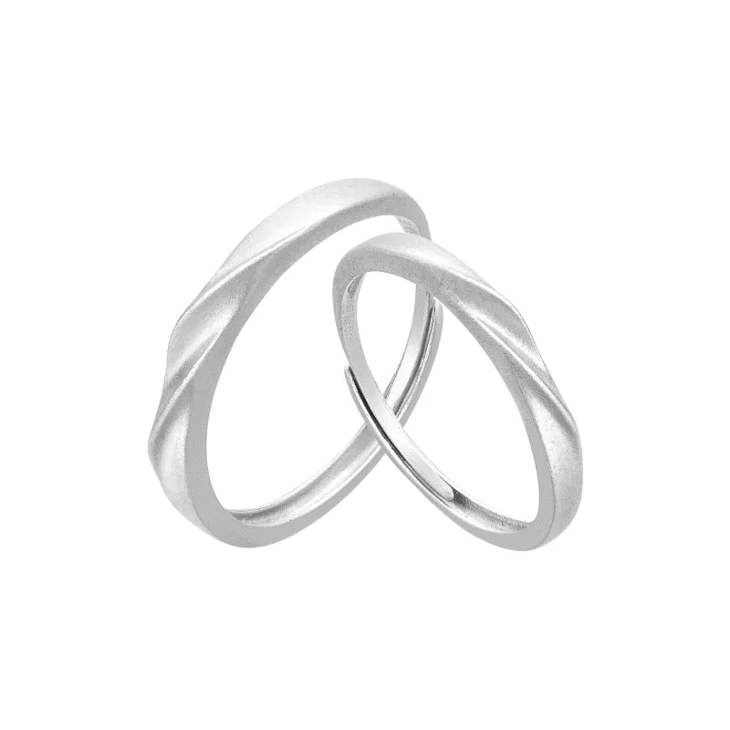 OWNCOOL 999 Fine Silver Rings Unisex-0