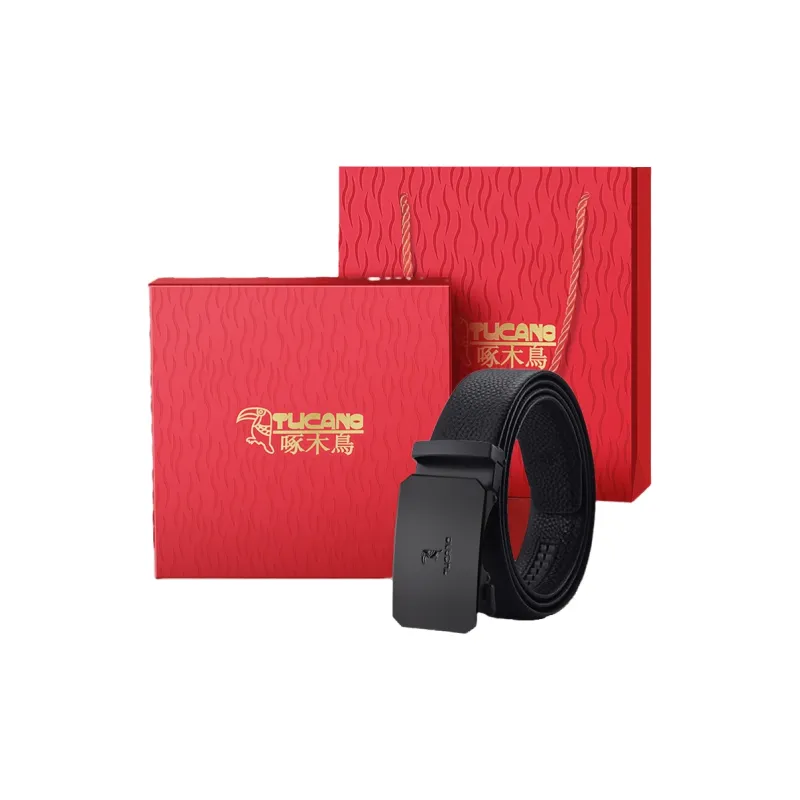 TUCANO Top Grain Cow Leather Leather Belts Men's Width  3.5cm-1