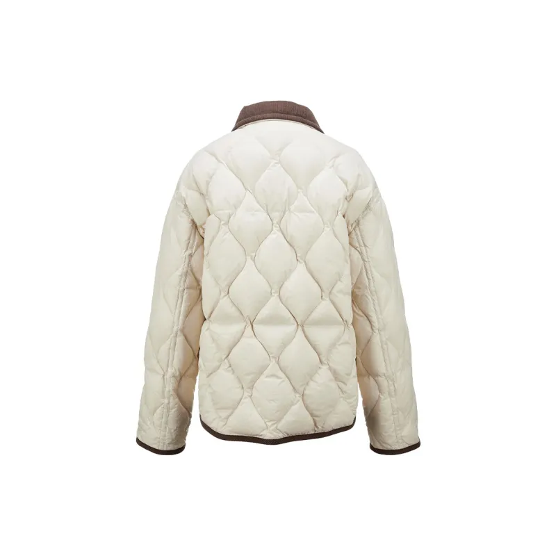 XIANGYING Down Jacket Women's Sage Green-3