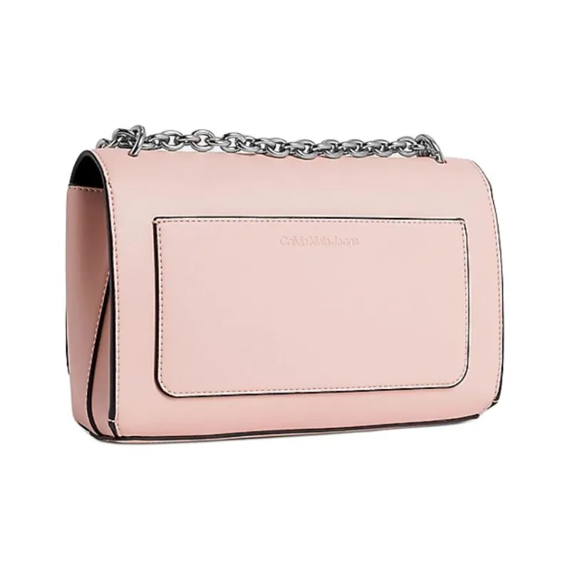 CALVIN KLEIN PU Portable Crossbody Bag, Shoulder Bag Women's Light Conch Pink-1