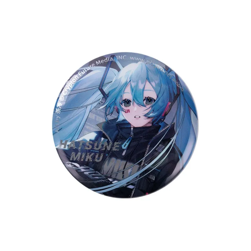 MOEYU Hatsune Miku Miku Commemoration Tinplate Badge Badges-0