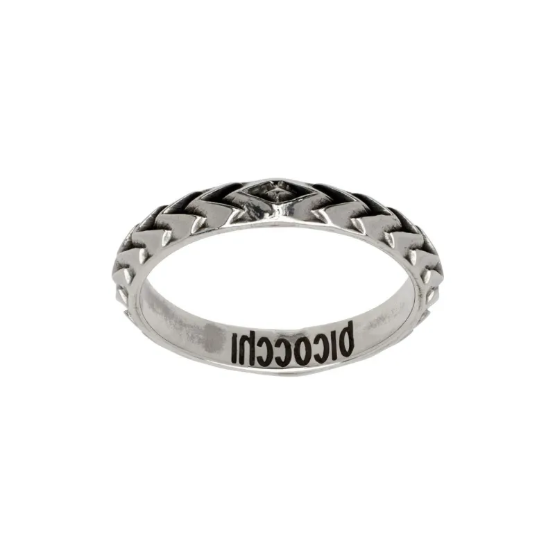 EMANUELE BICOCCHI 925 Sterling Silver Rings Men's Silver-1