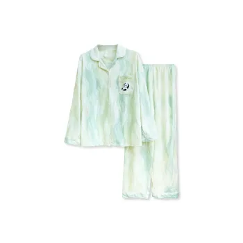 WANANNI Pajama Set Women's Light Green