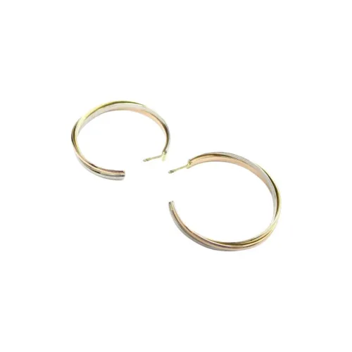 CARTIER 18K Gold Earrings Women's Gold