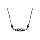 Heaven and Earth Dzi Bead Necklace (Good Luck)