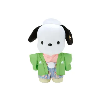 Sanrio Pohacco Pochacco Cherry Blossom Kimono Dolls Plush Doll 20cm High