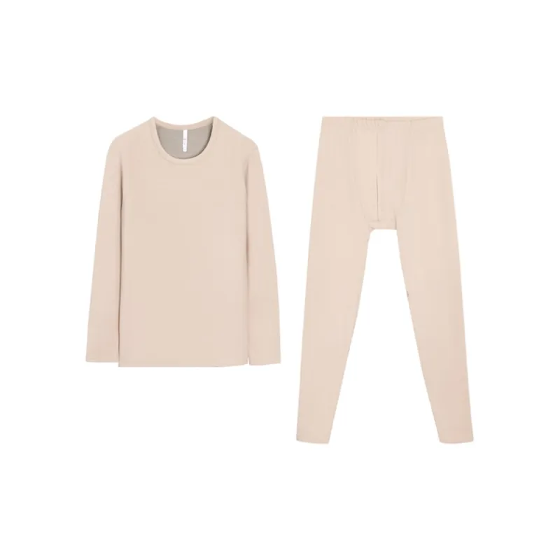 Red bean Men Thermal Sets-2