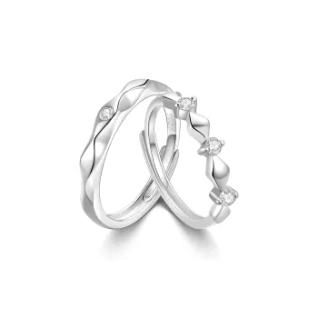 OWNCOOL 925 Sterling Silver Rings Unisex