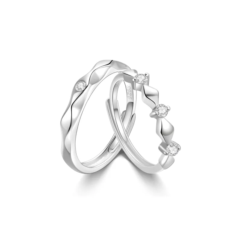 OWNCOOL 925 Sterling Silver Rings Unisex-0