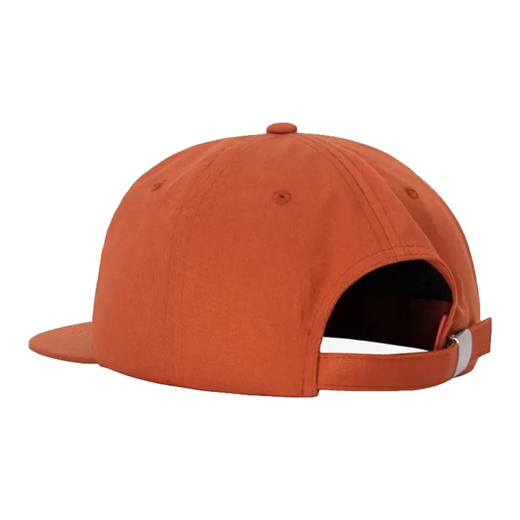 Stussy Cotton Baseball Caps Unisex Orange-2