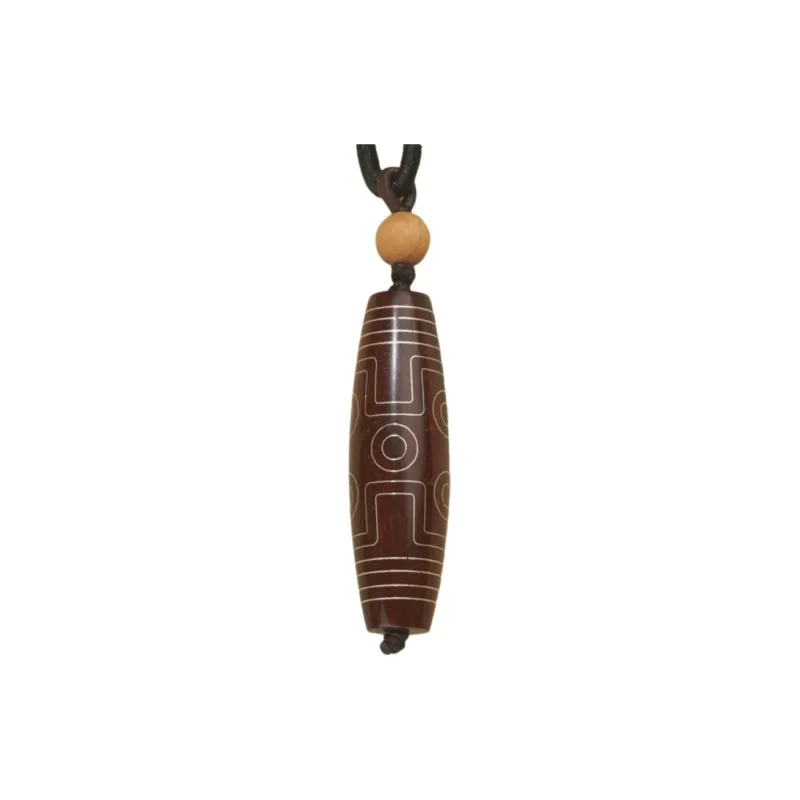 Kai Zhen Rosewood Precious Wood Pendants Unisex-17