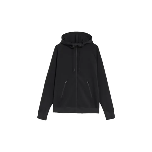 On Zipped Hoodie Jacket Men's Black