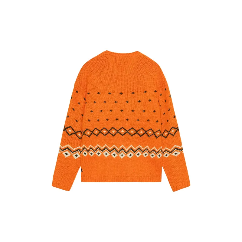 Stussy Roll Neck Fairisle Sweater-3