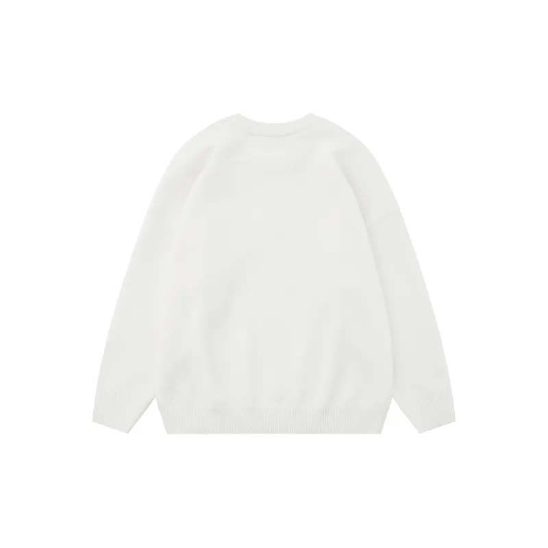 TYPERIGHTER Sweater Unisex White-1