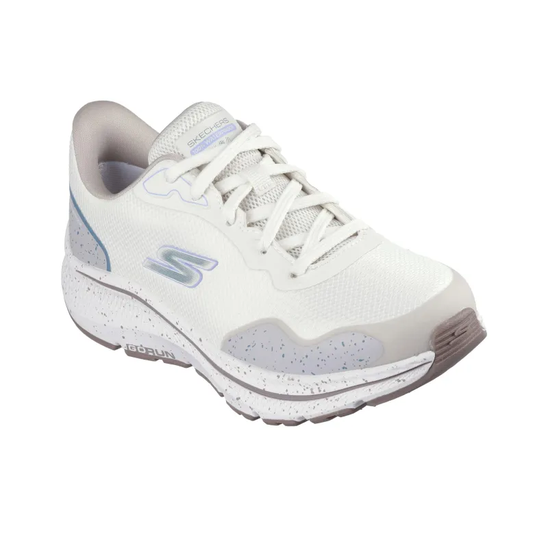 Skechers Go Run Consistent 2.0 Slip Resistant Breathable Low Top Casual Shoes Women's Ecru Gray-2