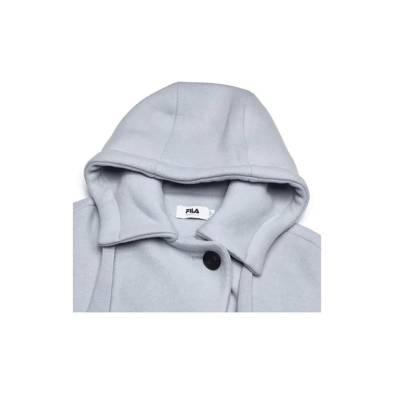 FILA Coats Women's Misty Blue With Gray Flowers-2