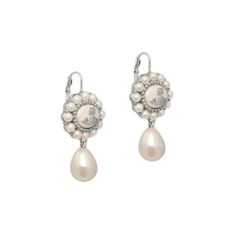 Vivienne Westwood Pearl embellished Earrings-1