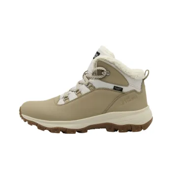 Jack Wolfskin Waterproof And Wear resistant Ankle Length Outdoor Boots Women's White Khaki