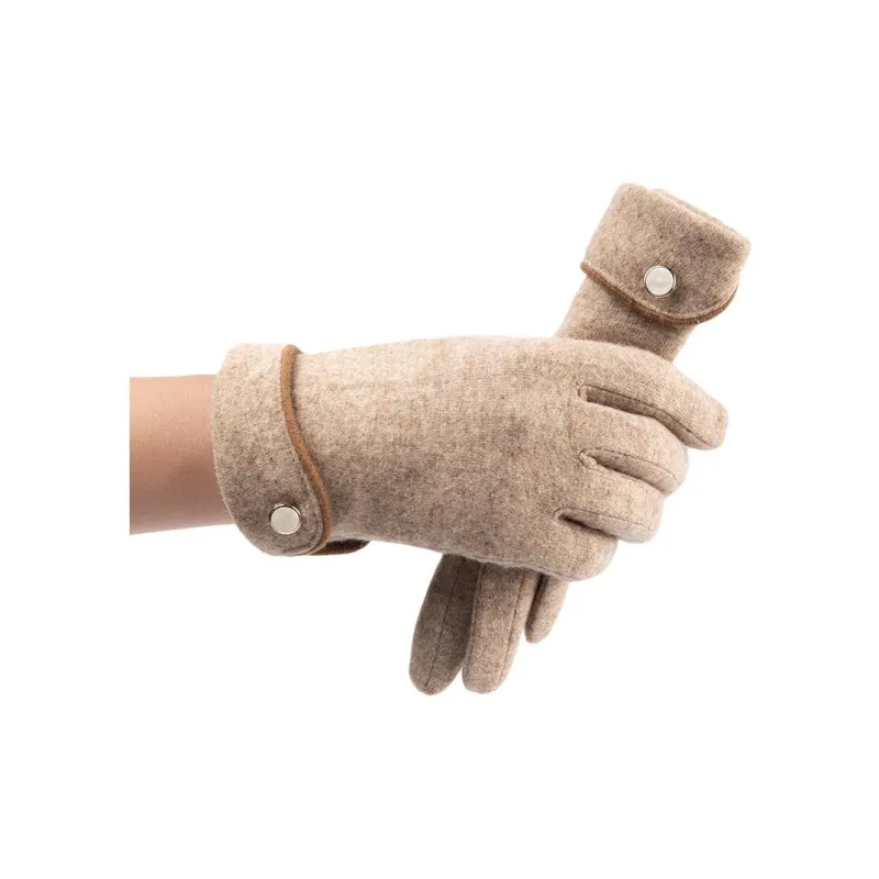 H YXIANG Knit Gloves Women's-8