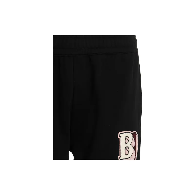 Burberry FW22 Knitted Sports Pants Men's Black-2