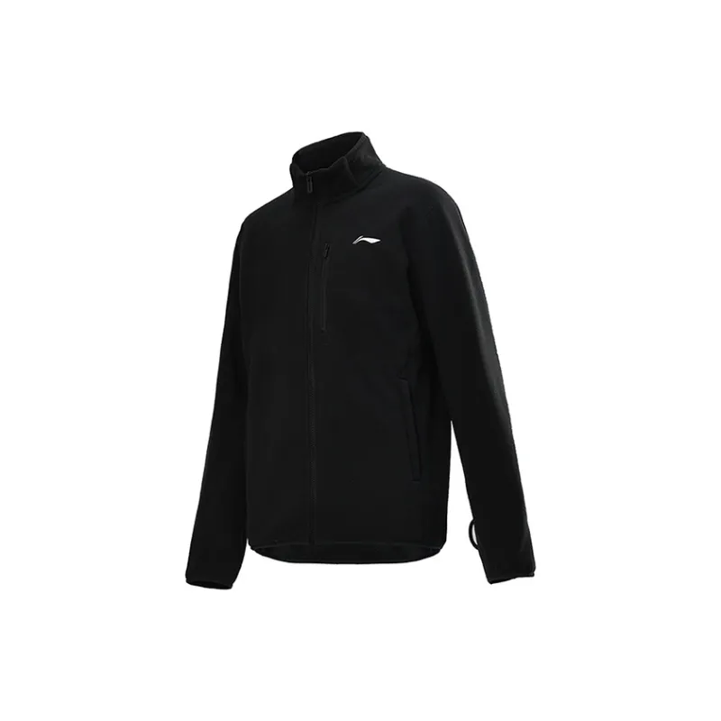 LiNing Velvet feel Coat Unisex Black-1