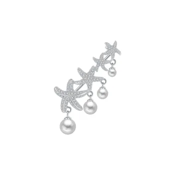BABYBEI 925 Sterling Silver Brooches Women's
