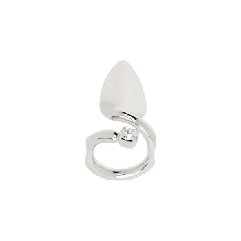 JUSTINE CLENQUET Brass Rings Women's Silver