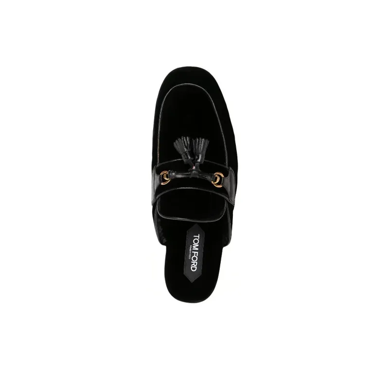 TOM FORD Other Wrap-toe Slippers Men's Black-3