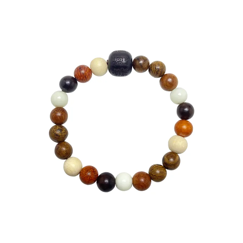 ERXI Sandalwood Wooden Bracelets Unisex-15