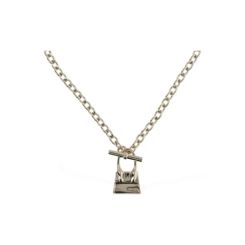 Jacquemus Brass Bronze Necklaces Women's Gold-0