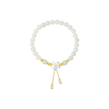 WINY Hetian Jade Bracelets White Jade/Pale Greenish White Jade Women's