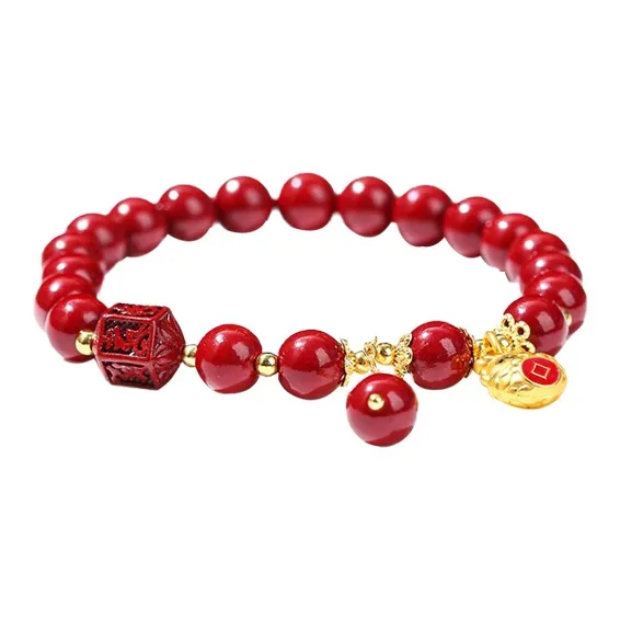 GIRATI Reconstructed Cinnabar Bracelets Women's-0