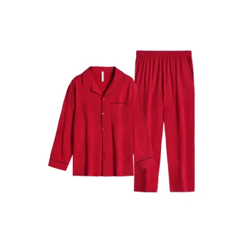 ITALAI Pajama Set Men's Iridescent Magenta