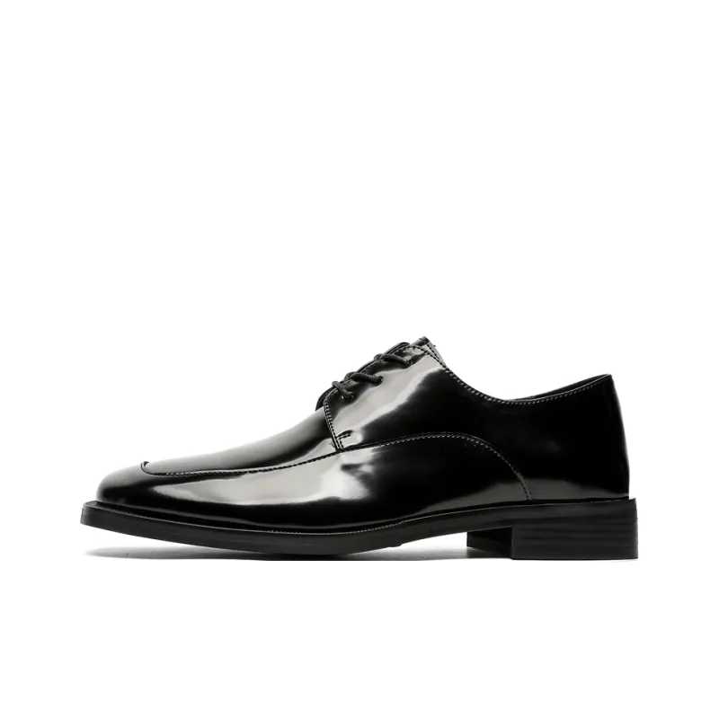WEISHIBANGWEI Dress Shoes Men's Black-0