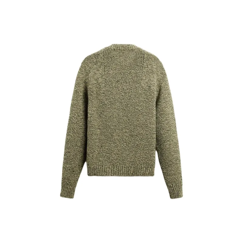 ZARA Sweater Men's Zebra Print Green-1