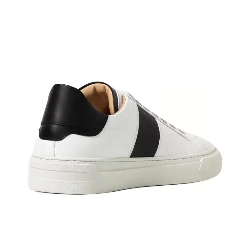 PHILIPP PLEIN Logo-plaque Leather Sneakers-4