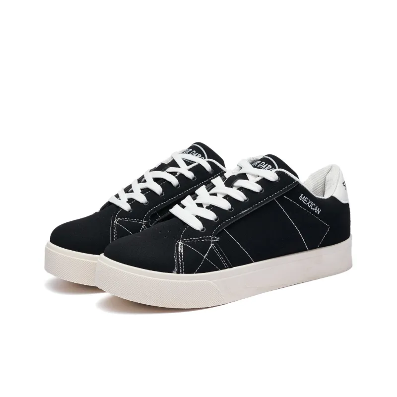 MEXICAN Abrasion Resistant Low Top Skateboard Shoes Women's-8
