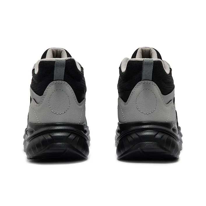 361° Anti Slip And Wear Resistant Warm High Top Casual Shoes Women's Zinc Iron Gray-3