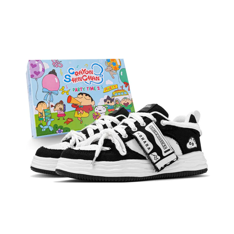 Crayon Shinchan Skateboard Shoes Men's-17