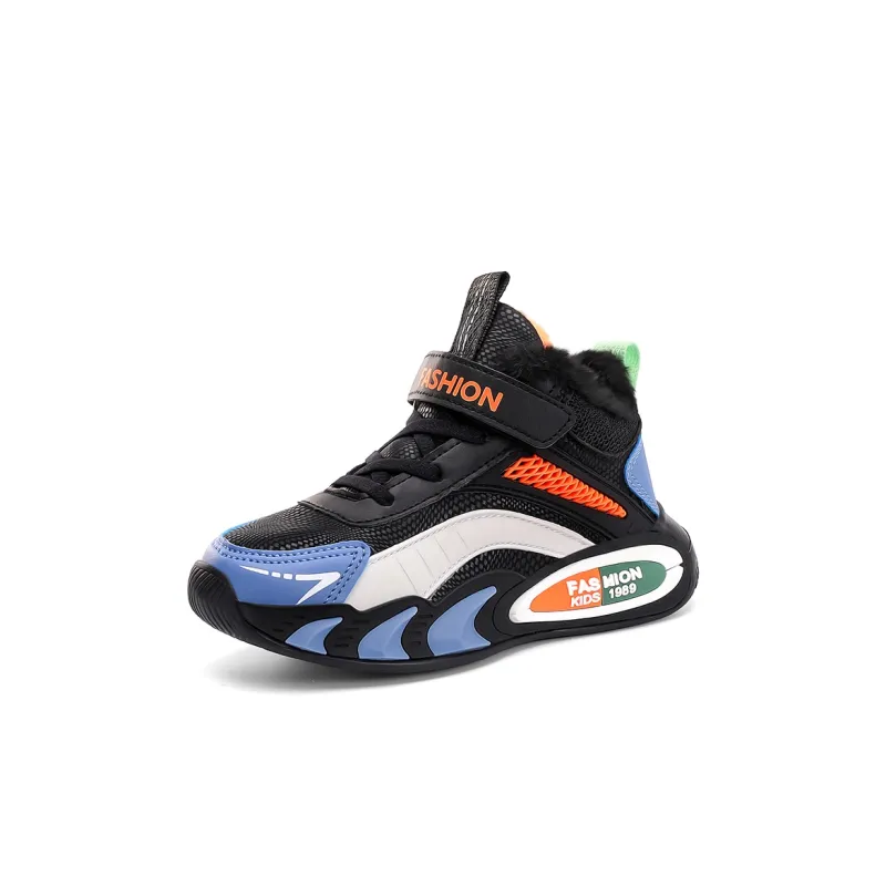 ATONGMU Slip Resistant Cushioning Abrasion Resistant Waterproof Thermal High Top Kids' Casual Kids'-1