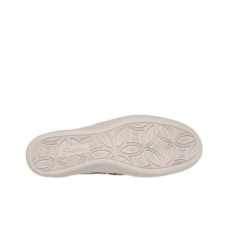Martha Stewart x Skechers Pier Lite Anti-Slip Wear-Resistant Low-Top Casual Shoes Women's Mocha-4